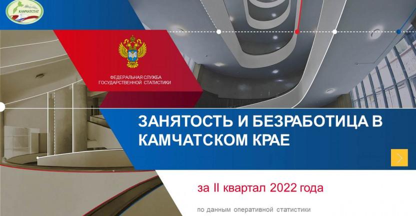 Занятость и безработица в Камчатском крае за II квартал 2022 года